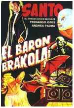carátula carteles de Santo En El Baron Brakola