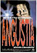 carátula carteles de Angustia - 1986
