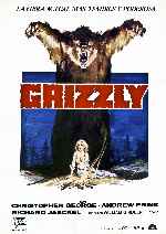 cartula carteles de Grizzly - 1976
