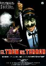 carátula carteles de El Tren Del Terror