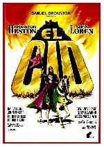 carátula carteles de El Cid - 1961 - V2