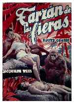carátula carteles de Tarzan De Las Fieras - V2