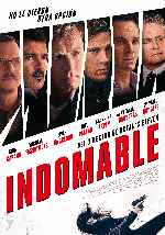 carátula carteles de Indomable - 2011 - V2