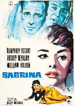 carátula carteles de Sabrina - 1954 - V4