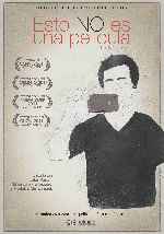 carátula carteles de Esto No Es Una Pelicula