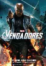 carátula carteles de Los Vengadores - 2012 - V12