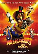 carátula carteles de Madagascar 3 - Los Fugitivos