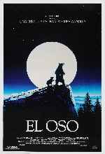 carátula carteles de El Oso - 1988