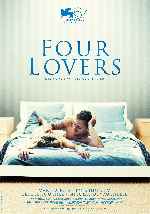 carátula carteles de Four Lovers