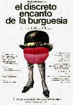 carátula carteles de El Discreto Encanto De La Burguesia 
