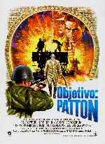 cartula carteles de Objetivo Patton