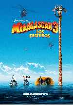 carátula carteles de Madagascar 3 - Los Fugitivos - V2