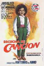 carátula carteles de Escucha Mi Cancion
