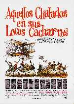 carátula carteles de Aquellos Chalados En Sus Locos Cacharros