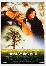carátula carteles de Ansias De Vivir
