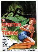 carátula carteles de El Espectro Del Terror