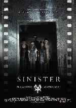 carátula carteles de Sinister