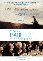 carátula carteles de El Festin De Babette