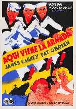 carátula carteles de Aqui Viene La Armada