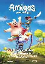carátula carteles de Amigos Para Siempre - 2009