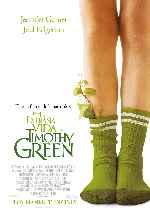 carátula carteles de La Extrana Vida De Timothy Green