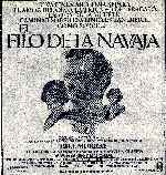 carátula carteles de El Filo De La Navaja - 1984 - V2