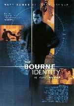 carátula carteles de The Bourne Identity - El Caso Bourne