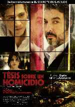 carátula carteles de Tesis Sobre Un Homicidio
