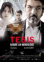 carátula carteles de Tesis Sobre Un Homicidio - V2