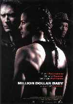 carátula carteles de Million Dollar Baby