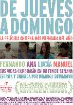 carátula carteles de De Jueves A Domingo - V2