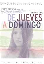 carátula carteles de De Jueves A Domingo - V4