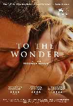 carátula carteles de To The Wonder