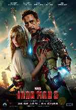 cartula carteles de Iron Man 3 - V08