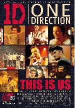 carátula carteles de One Direction - This Is Us