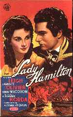 carátula carteles de Lady Hamilton