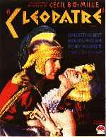carátula carteles de Cleopatra - 1934