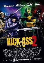 carátula carteles de Kick-ass 2 - Con Un Par