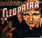 cartula carteles de Cleopatra - 1934 - V2
