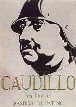 carátula carteles de Caudillo