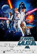 carátula carteles de Star Wars - La Guerra De Las Galaxias