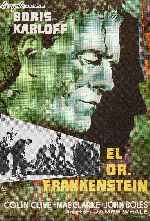 carátula carteles de El Dr. Frankenstein