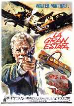 carátula carteles de La Gran Estafa - 1973