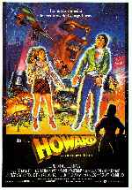 carátula carteles de Howard - Un Nuevo Heroe