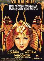 carátula carteles de Cleopatra - 1934 - V3