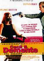 carátula carteles de Cecil B Demente