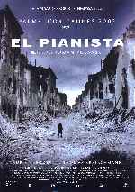 carátula carteles de El Pianista - 2002