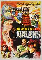 carátula carteles de Doctor Who Y Los Daleks