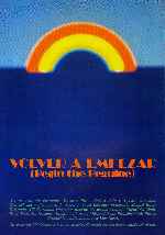carátula carteles de Volver A Empezar - 1982