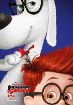 cartula carteles de Las Aventuras De Peabody Y Sherman